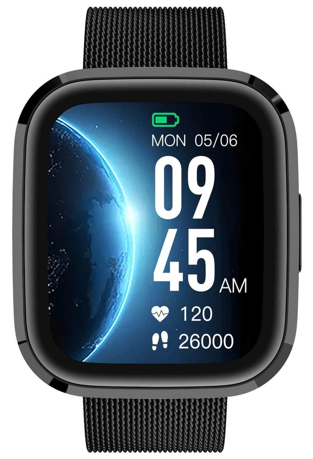 Smartwatch Garett GRC STYLE czarny na bransolecie. Smartwatch Garett na bransolecie. Zegarek Garett unisex. Smartwatch zegarek z bluetooth. Zegarek smartwatch z rozmowami. Zegarek z funkcjami sportowymi. Zegarek dla kobiety. Zegarek dla mężczy (6).jpg